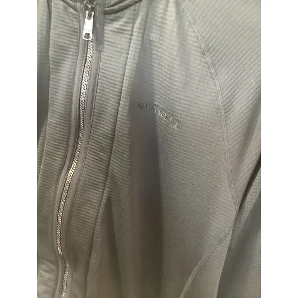 Merrell Women's Long‎ Sleeve Fleece Lined Full Zip Jacket Black Size Small